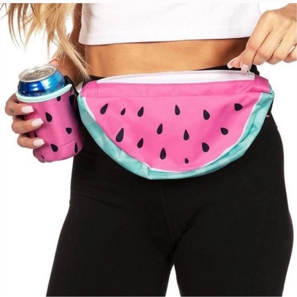 🍉Ulta Beauty Pink and Green Watermelon Bag 🍉